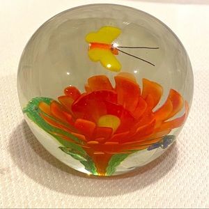 Glass Blown Paper Weight